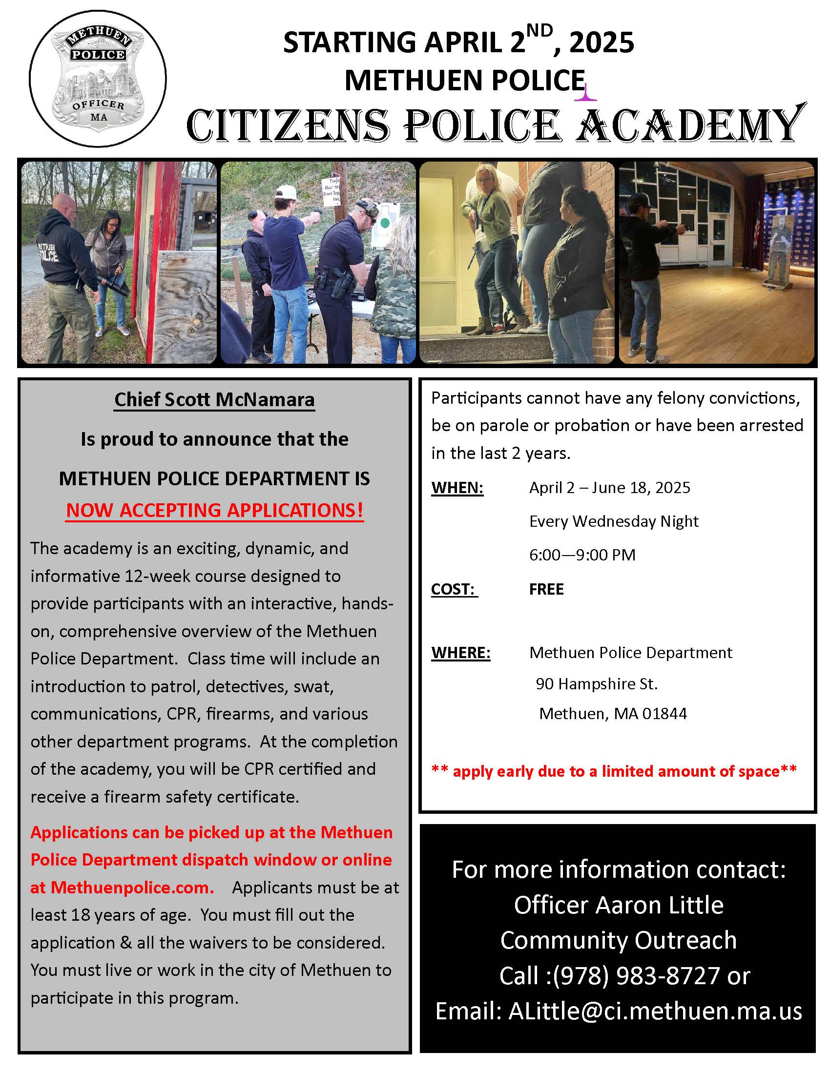 Citizen Academy Flyer 2025