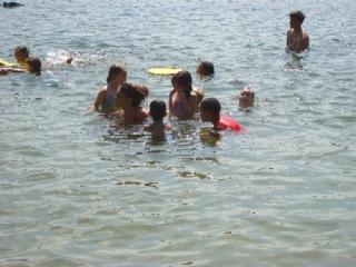 Swimmers in Forest Lake